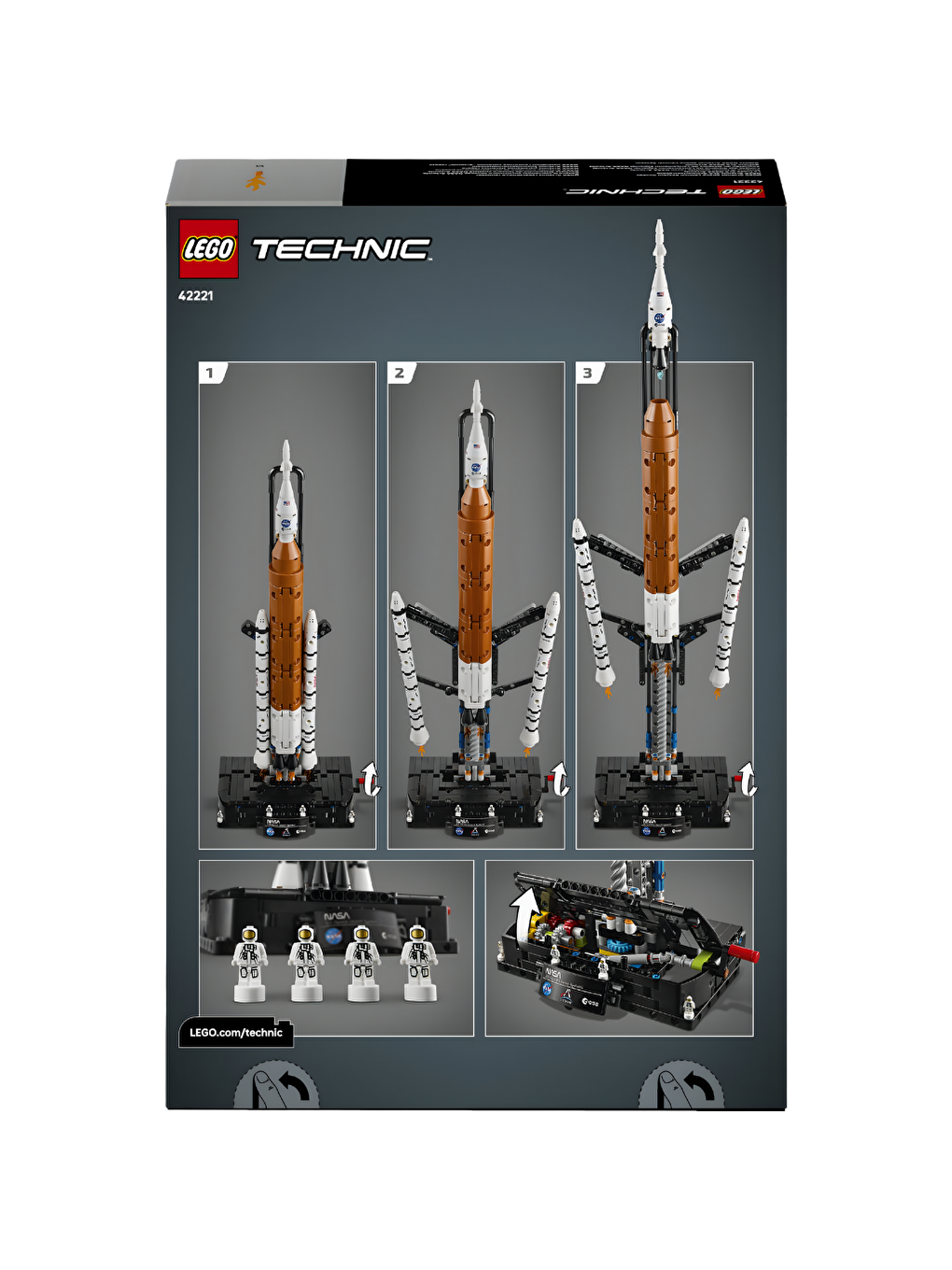 Technic NASA Artemis Uzay Fırlatma Sistemi Roketi 42221-1