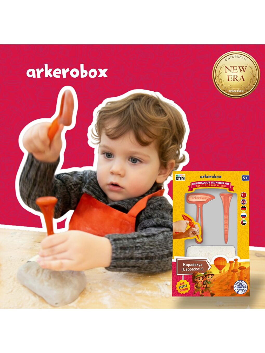 Kapadokya (Cappadocia) New Era Eğitici Kazı Seti-1