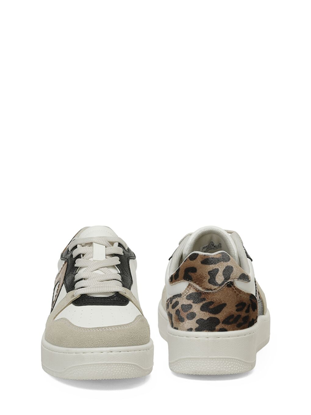 Karışık 25K-2076 5PR Bej Kadın Sneaker-4