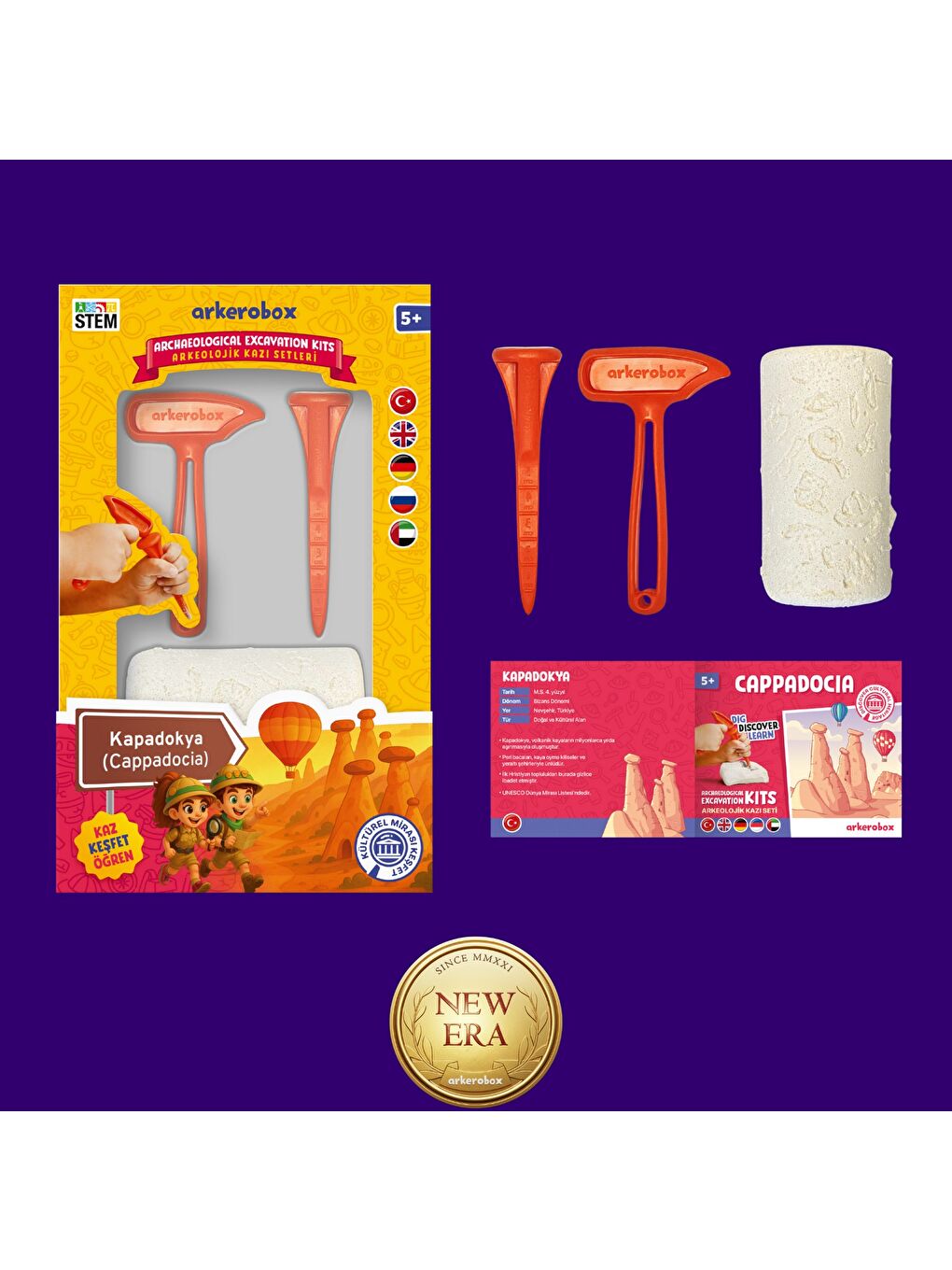 Kapadokya (Cappadocia) New Era Eğitici Kazı Seti-2