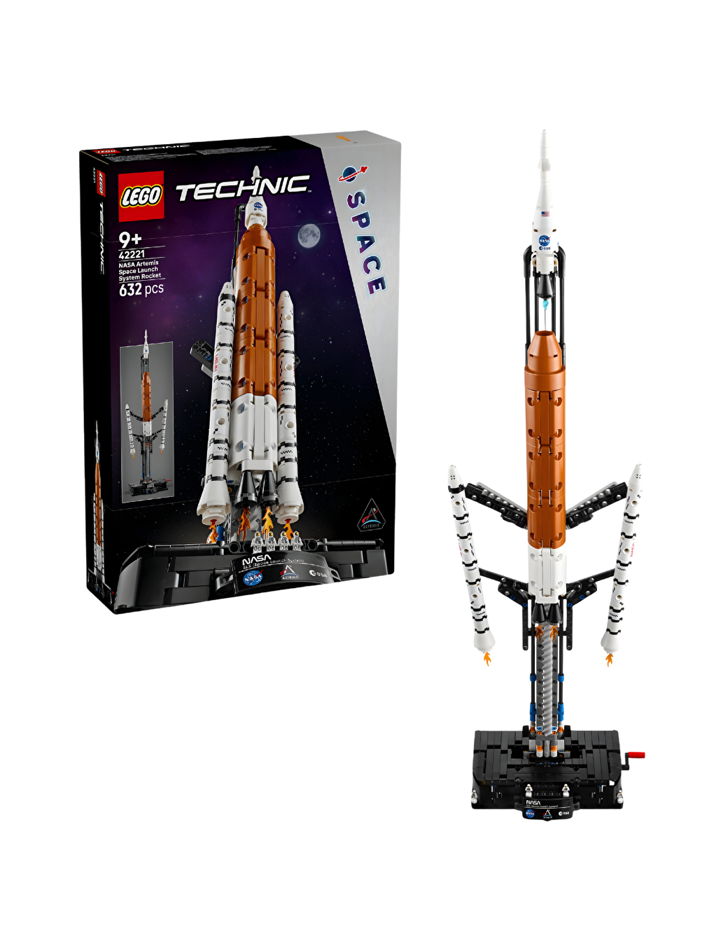 Technic NASA Artemis Uzay Fırlatma Sistemi Roketi 42221-2