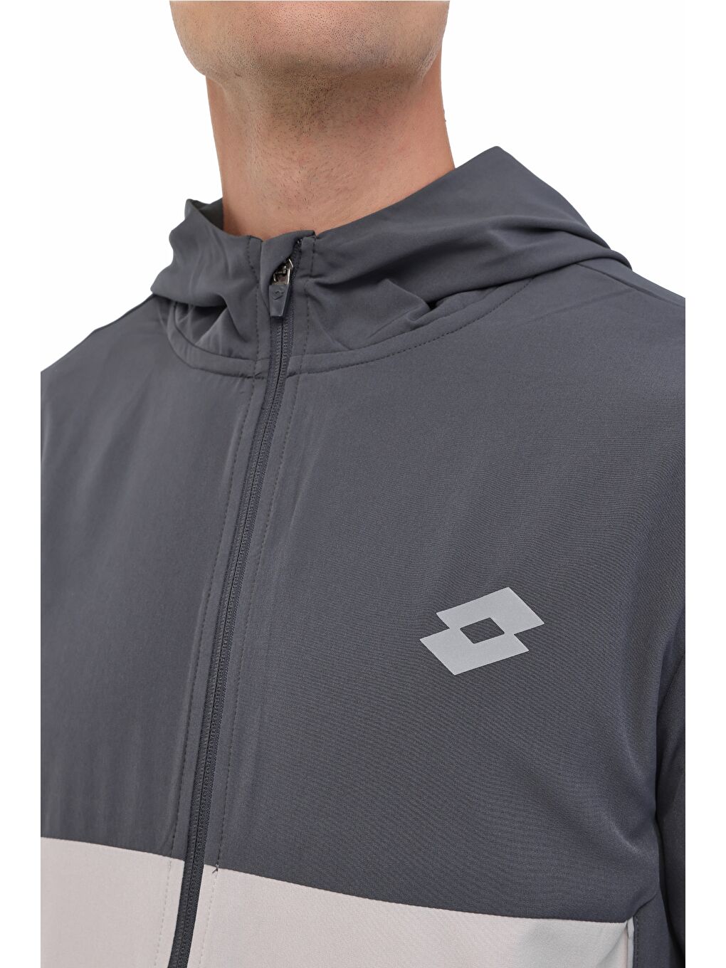 Gri M-SALVE WIND JCKT 5PR Antrasit Erkek Kapüşonlu Ceket-3