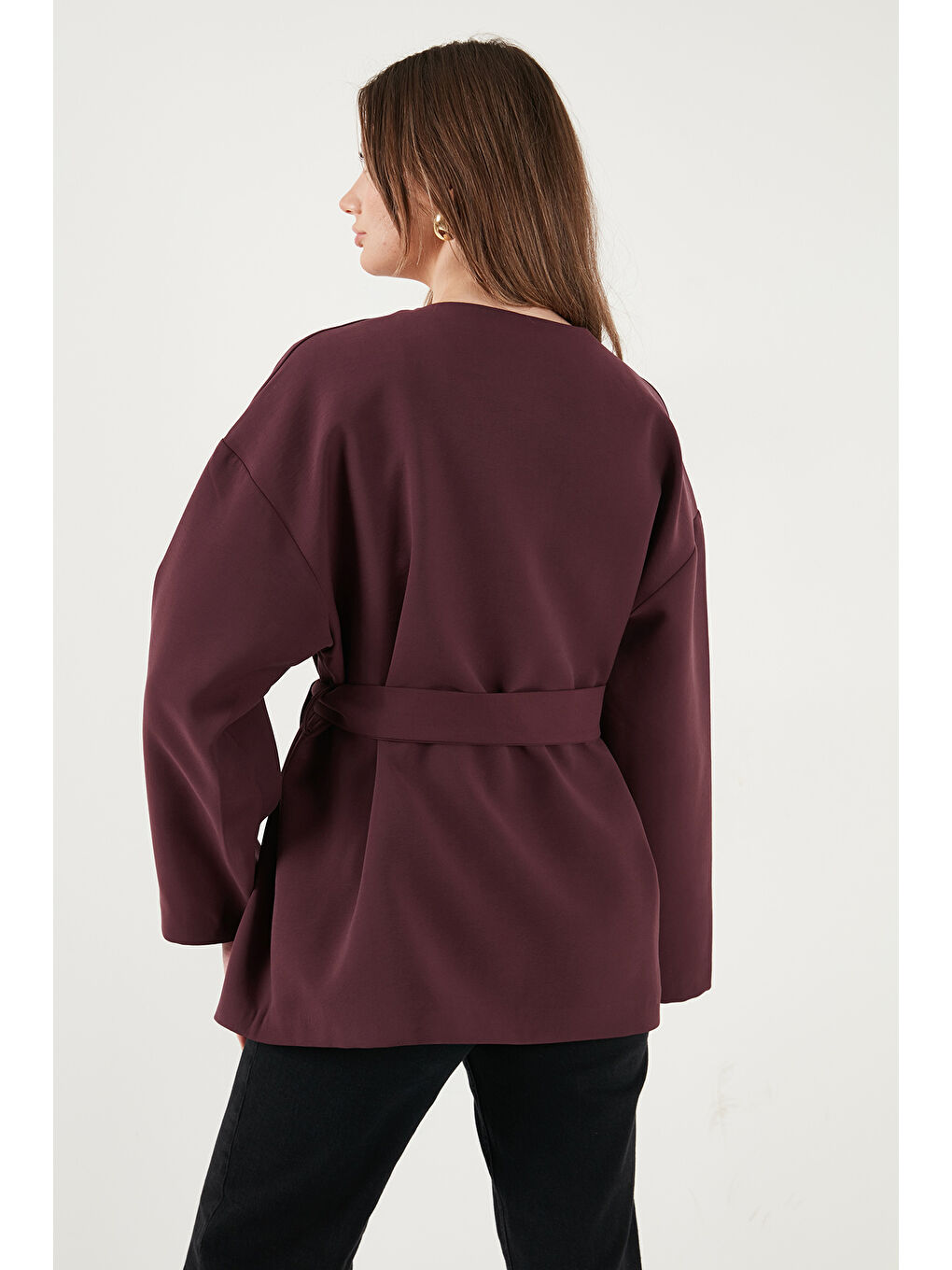 Mürdüm Regular Fit Bisiklet Yaka Kemer Detaylı Trençkot 6927672-6