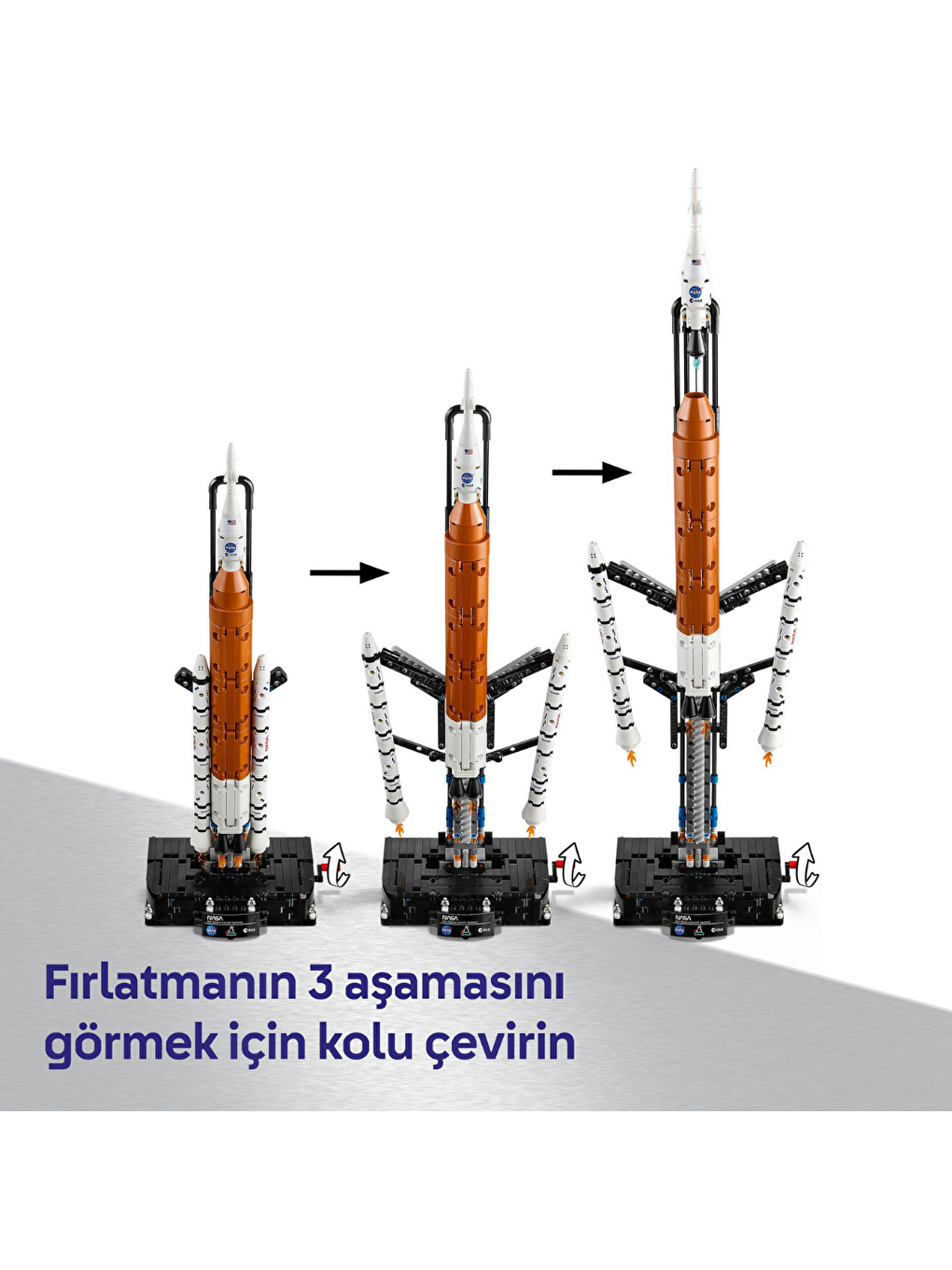 Technic NASA Artemis Uzay Fırlatma Sistemi Roketi 42221-5