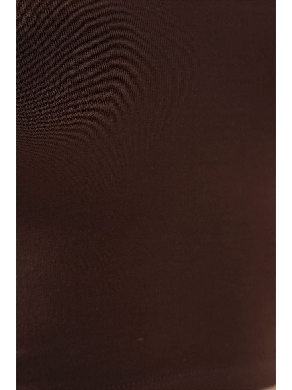 Kadın İp Askılı Basic Crop Büstiyer 973 - Kahverengi-4