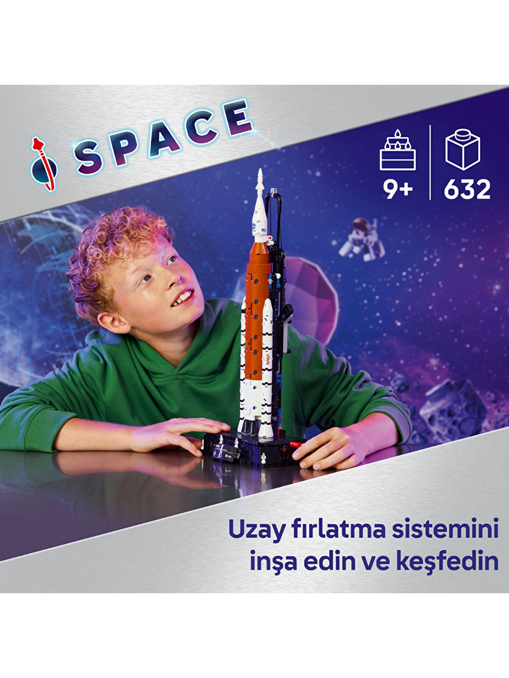 Technic NASA Artemis Uzay Fırlatma Sistemi Roketi 42221-6