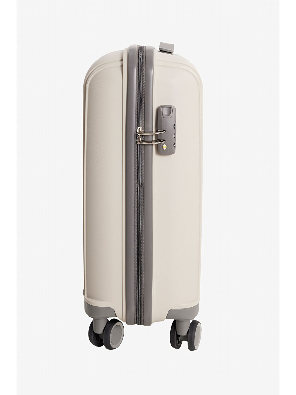 Erkek Bej Kabin (Küçük) Boy Valiz-3