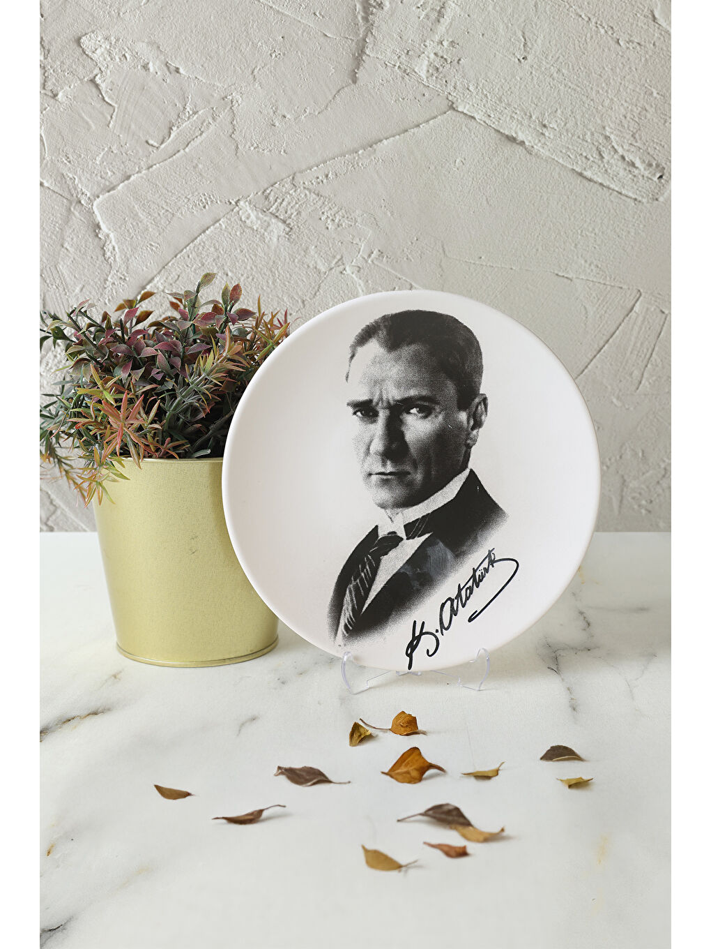 Karışık Atatürk Portre Hediyelik/Dekoratif Tabak-5