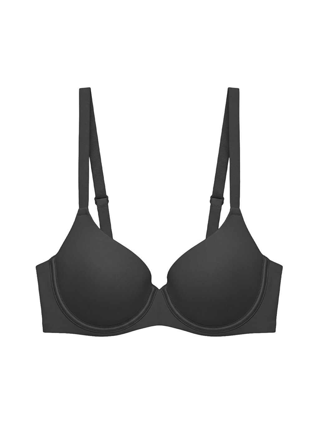 Seamless Bra - Wired | Siyah Lazer Kesim Dikişsiz Balenli Kadın Sütyen
