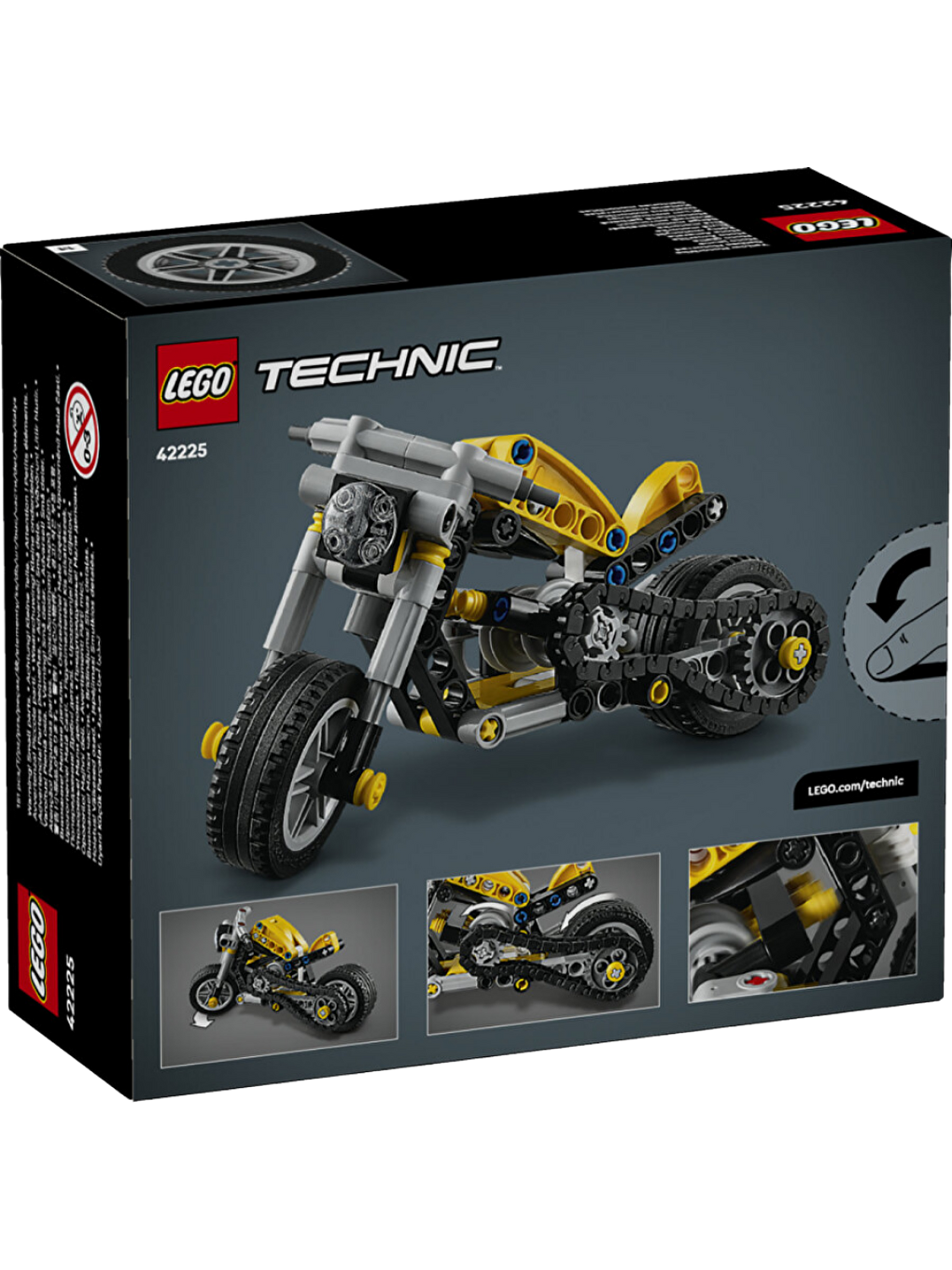 Technic Sarı Motosiklet 42225-1