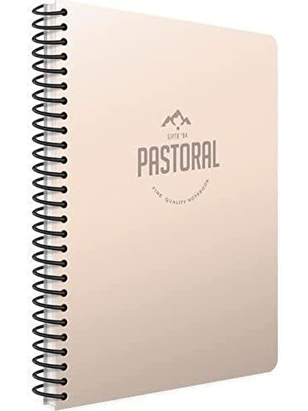 Gıpta Karışık Asorti Pastoral A4 96 Yaprak Plastik Kapak Spiralli Defter 3 Kareli + 3 Çizgili - 3