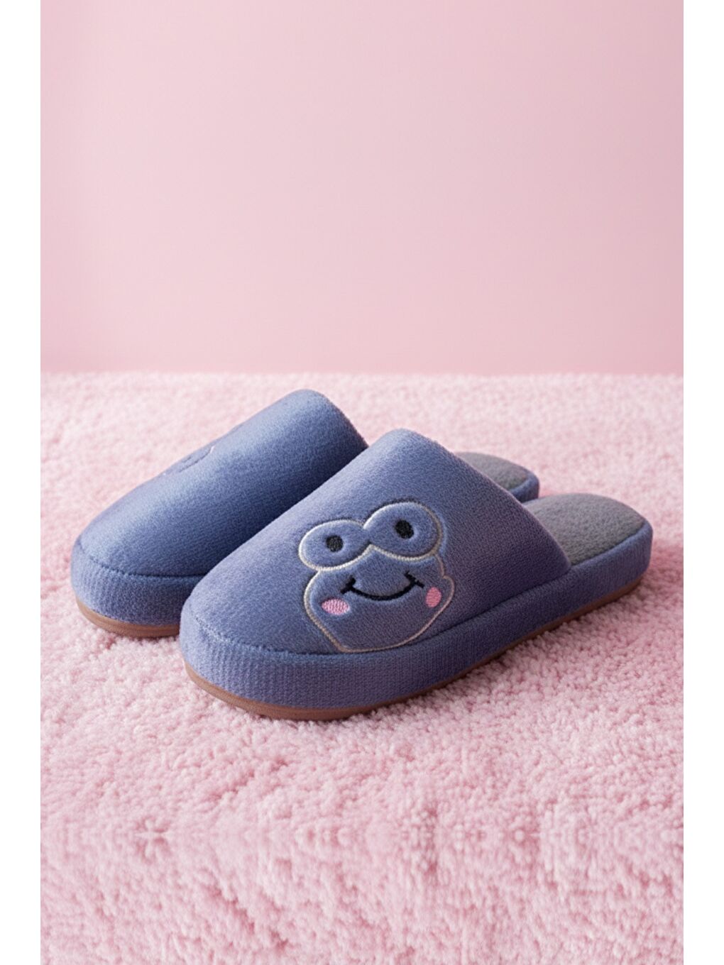 Karışık 3'lü Paket FROG Kurbağa Kapalı Kadın Terlik Ev Terliği-5