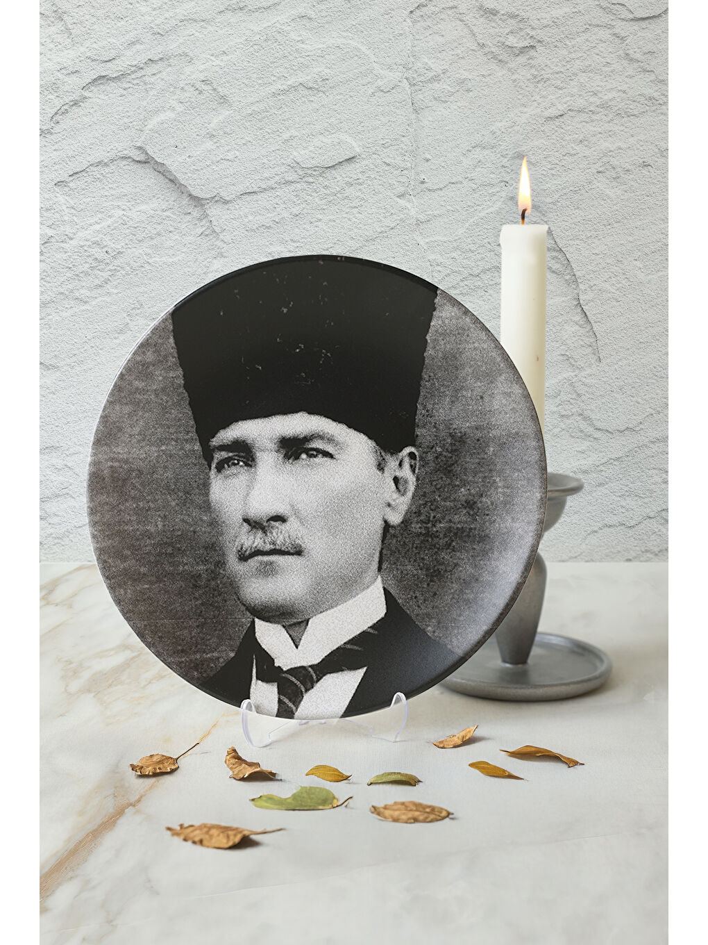 Karışık Atatürk Portre Hediyelik/Dekoratif Tabak-5