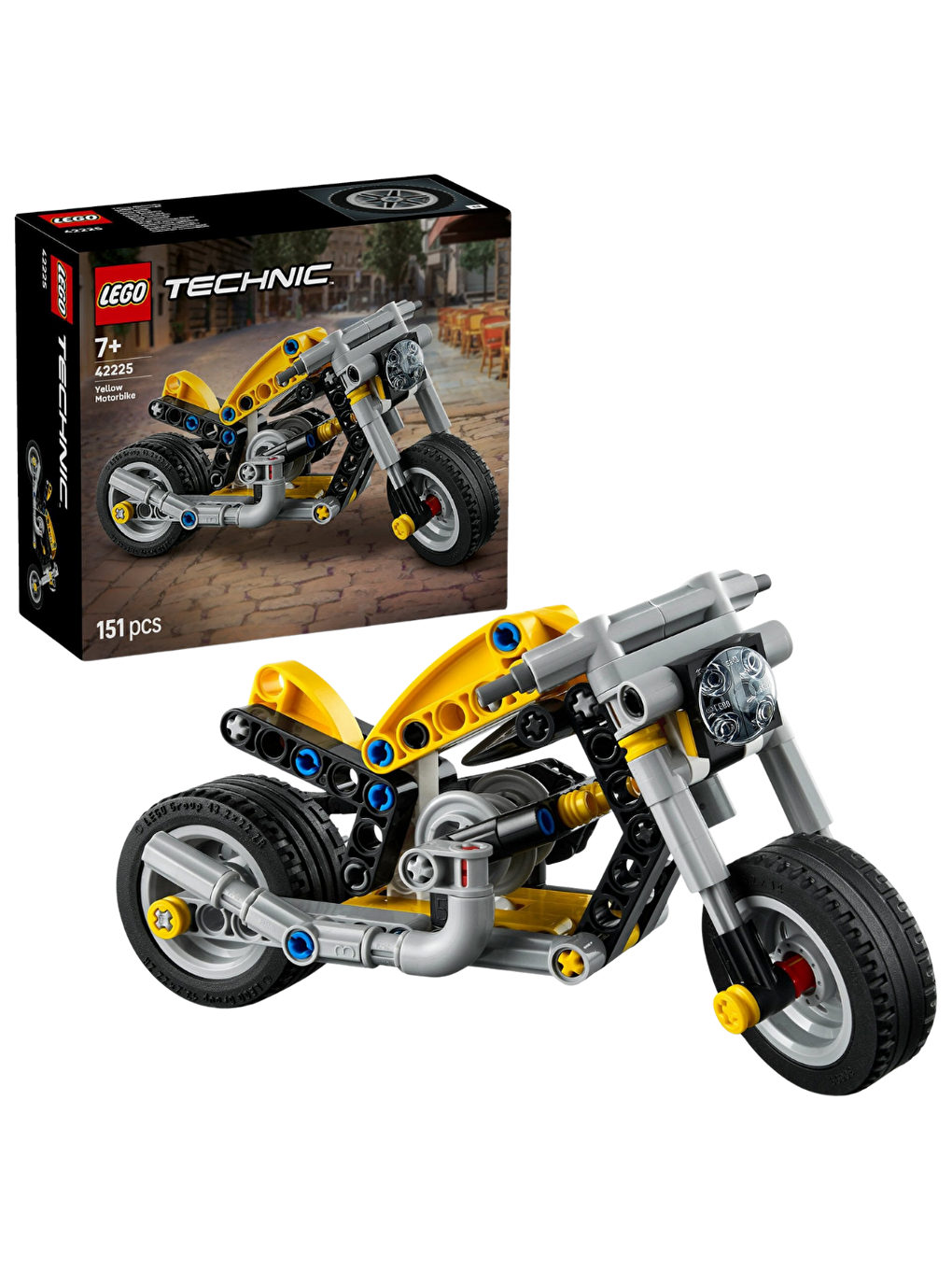 Technic Sarı Motosiklet 42225-2