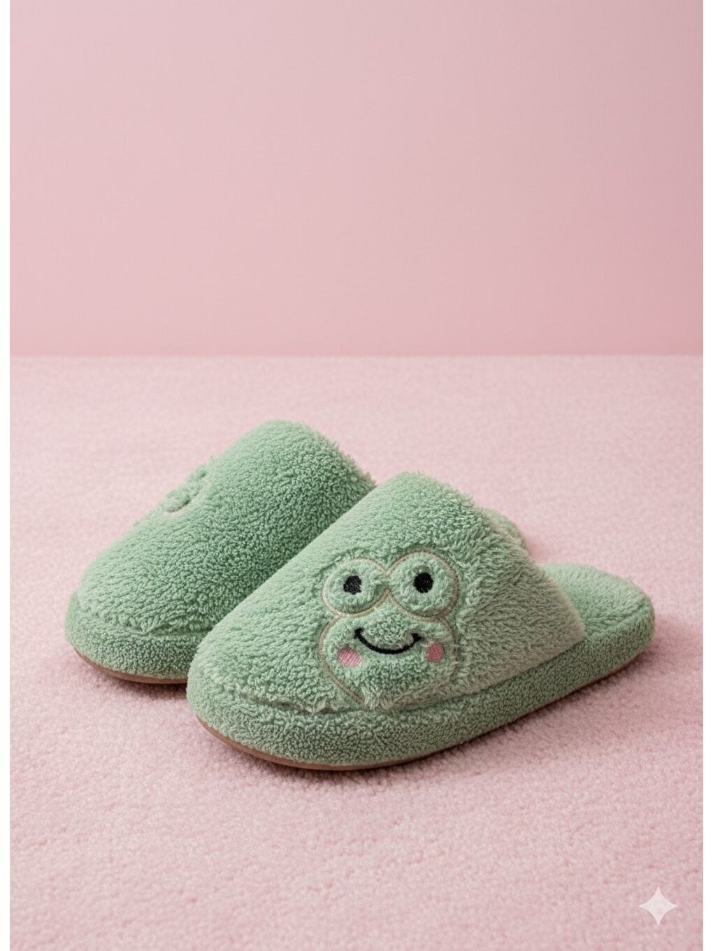 Karışık 3'lü Paket FROG Kurbağa Kapalı Kadın Terlik Ev Terliği-7