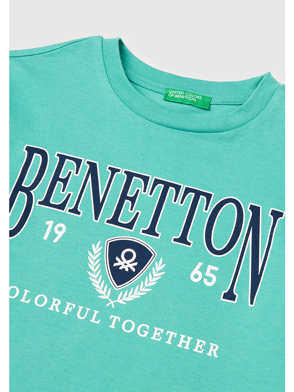 Karışık Erkek Çocuk Önü Logo Baskılı Bisiklet Yaka Uzun Kollu T-Shirt-2