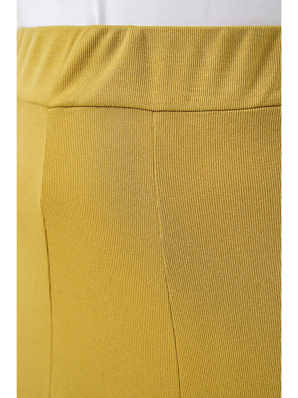 Kadın Örme Uzun Etek 8073 - E.Yeşil-4