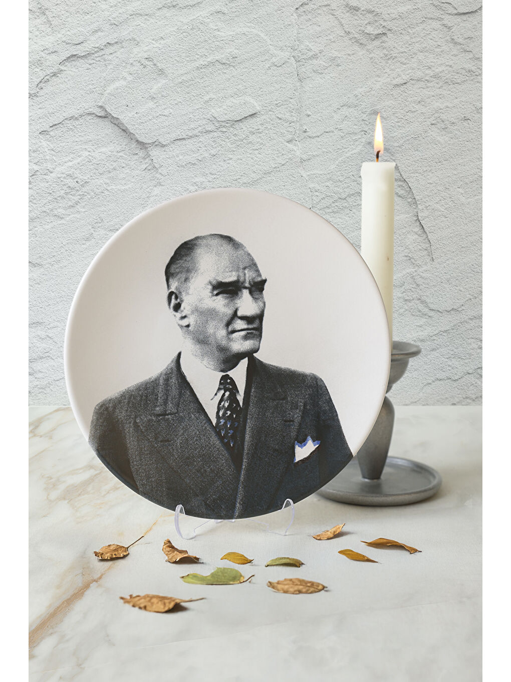 Karışık Atatürk Portre Hediyelik/Dekoratif Tabak-6