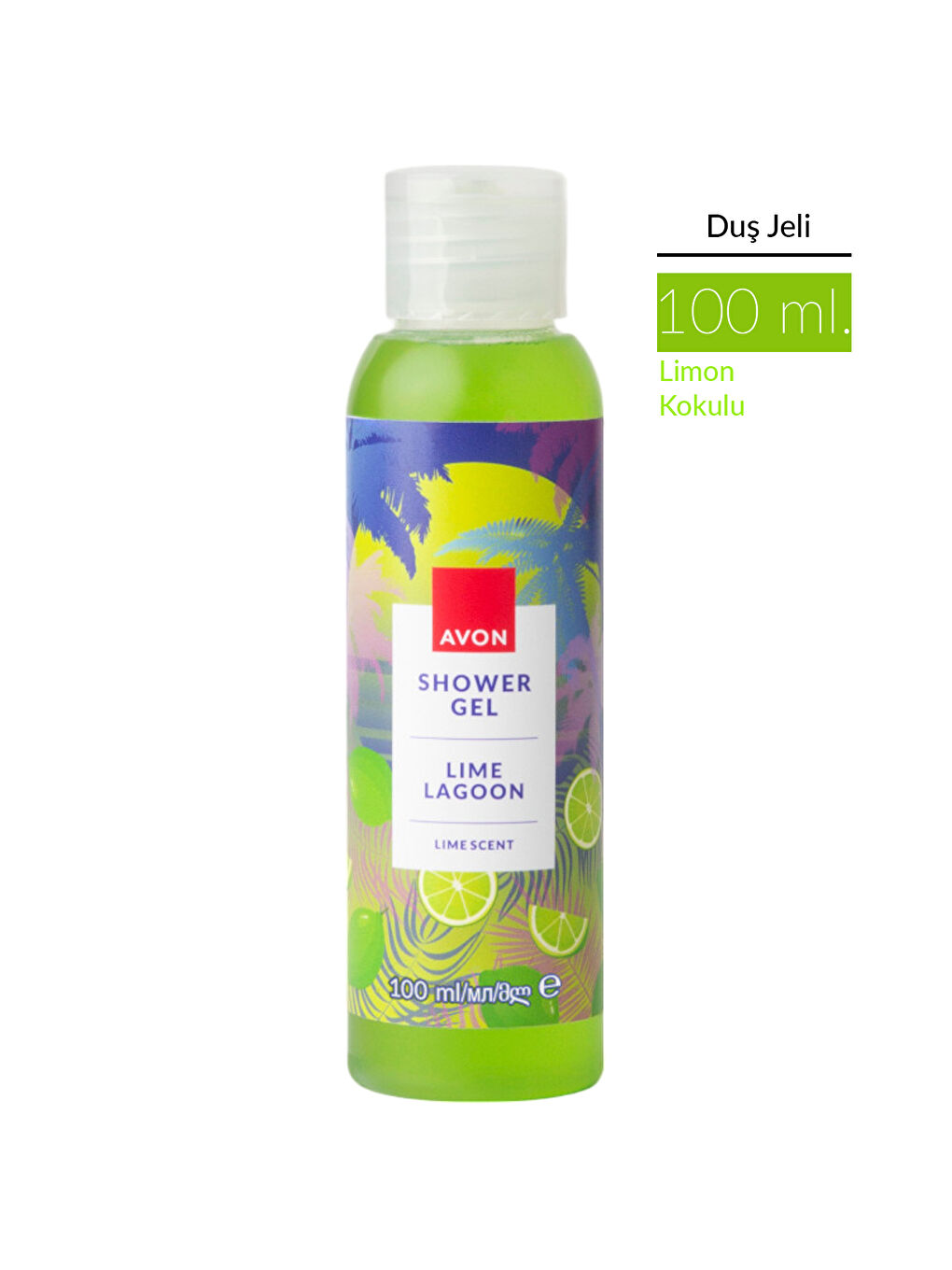 Limon Kokulu Seyehat Boy Duş Jeli 100 Ml.-1