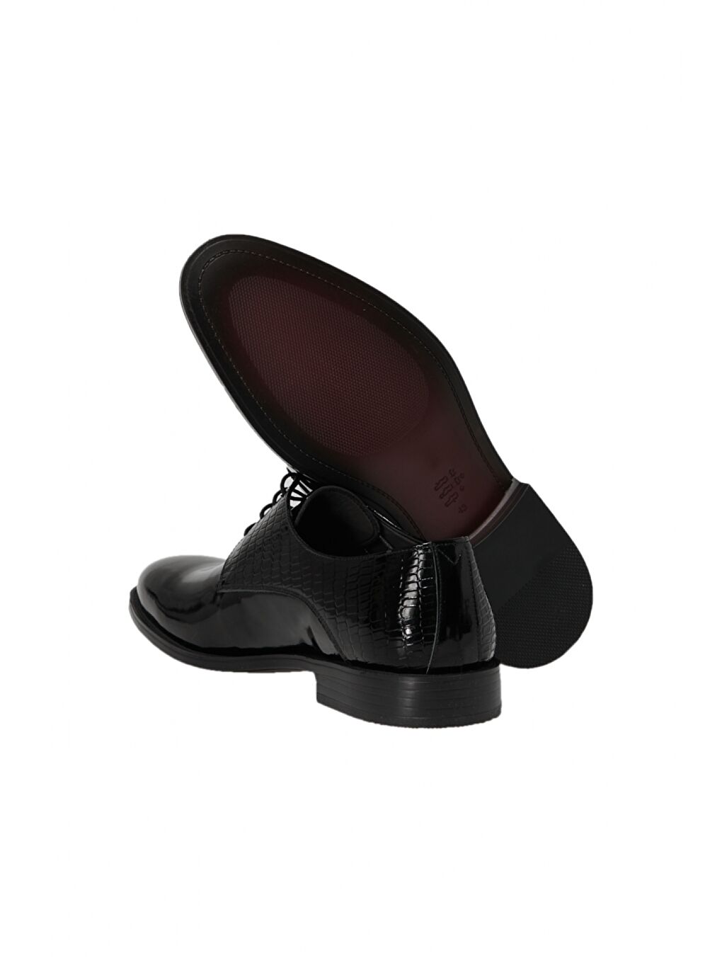 Erkek Siyah Klasik Rugan Ayakkabı-2