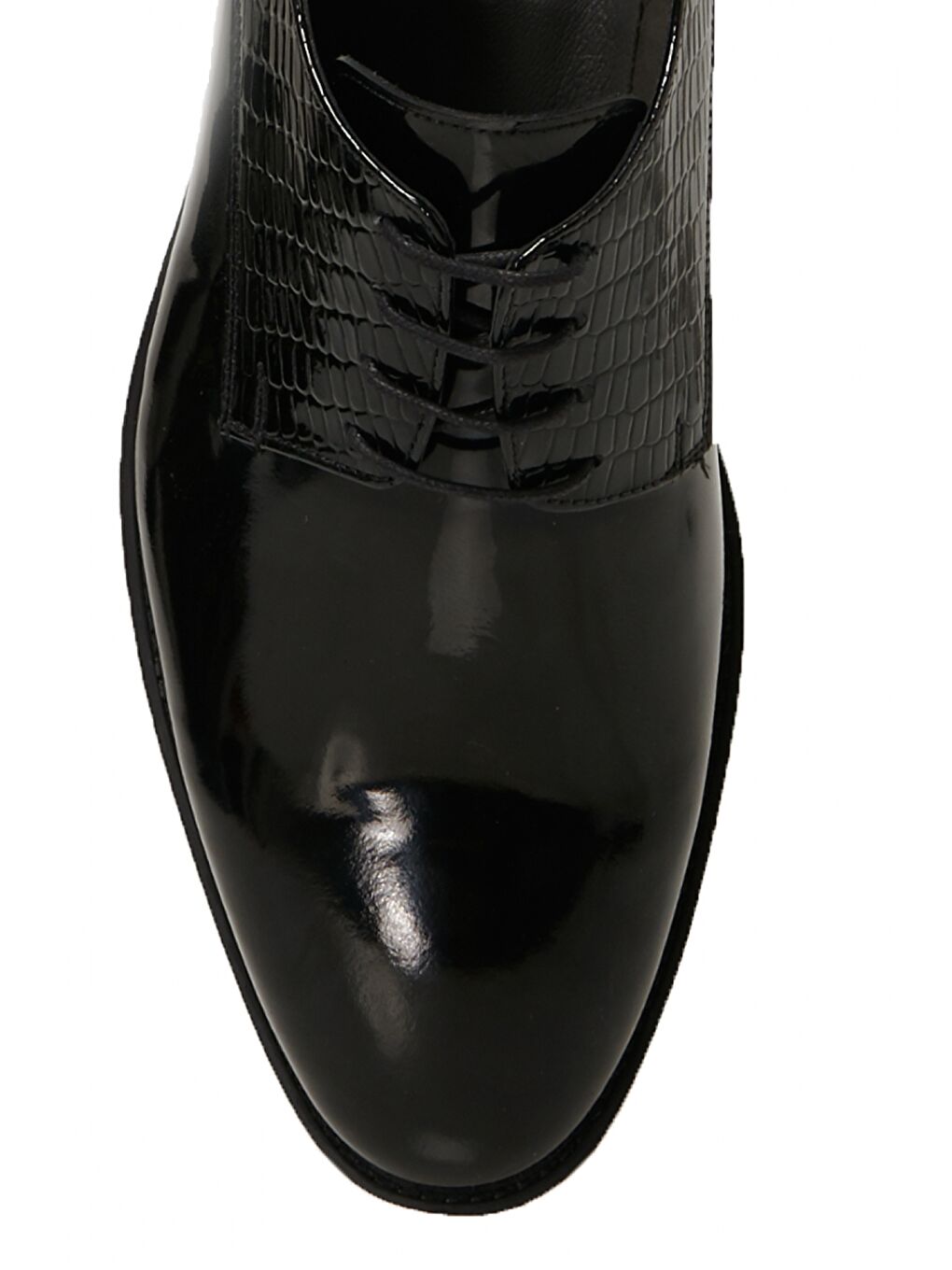 Erkek Siyah Klasik Rugan Ayakkabı-3