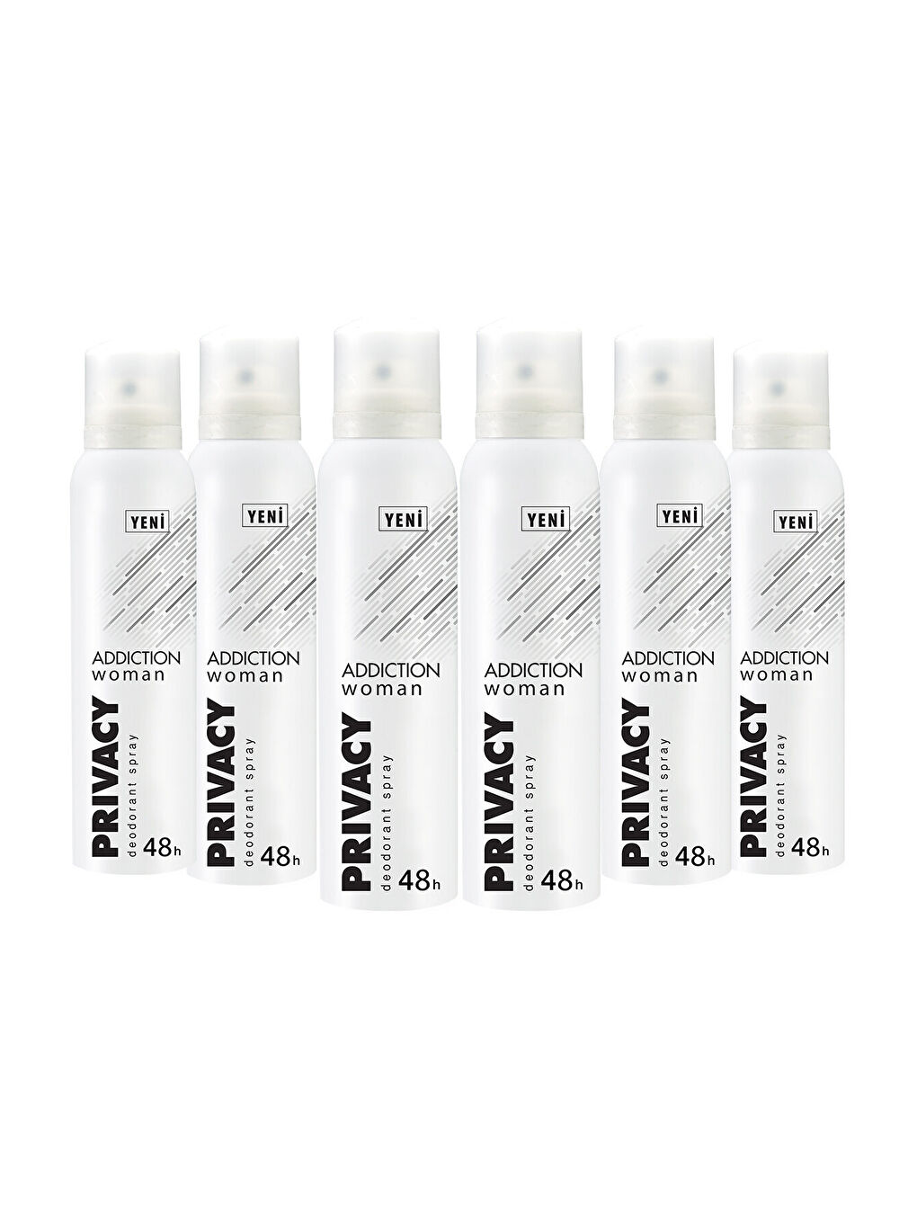 Privacy Beyaz Woman Addiction Kadın Deodorant 6x150 ml