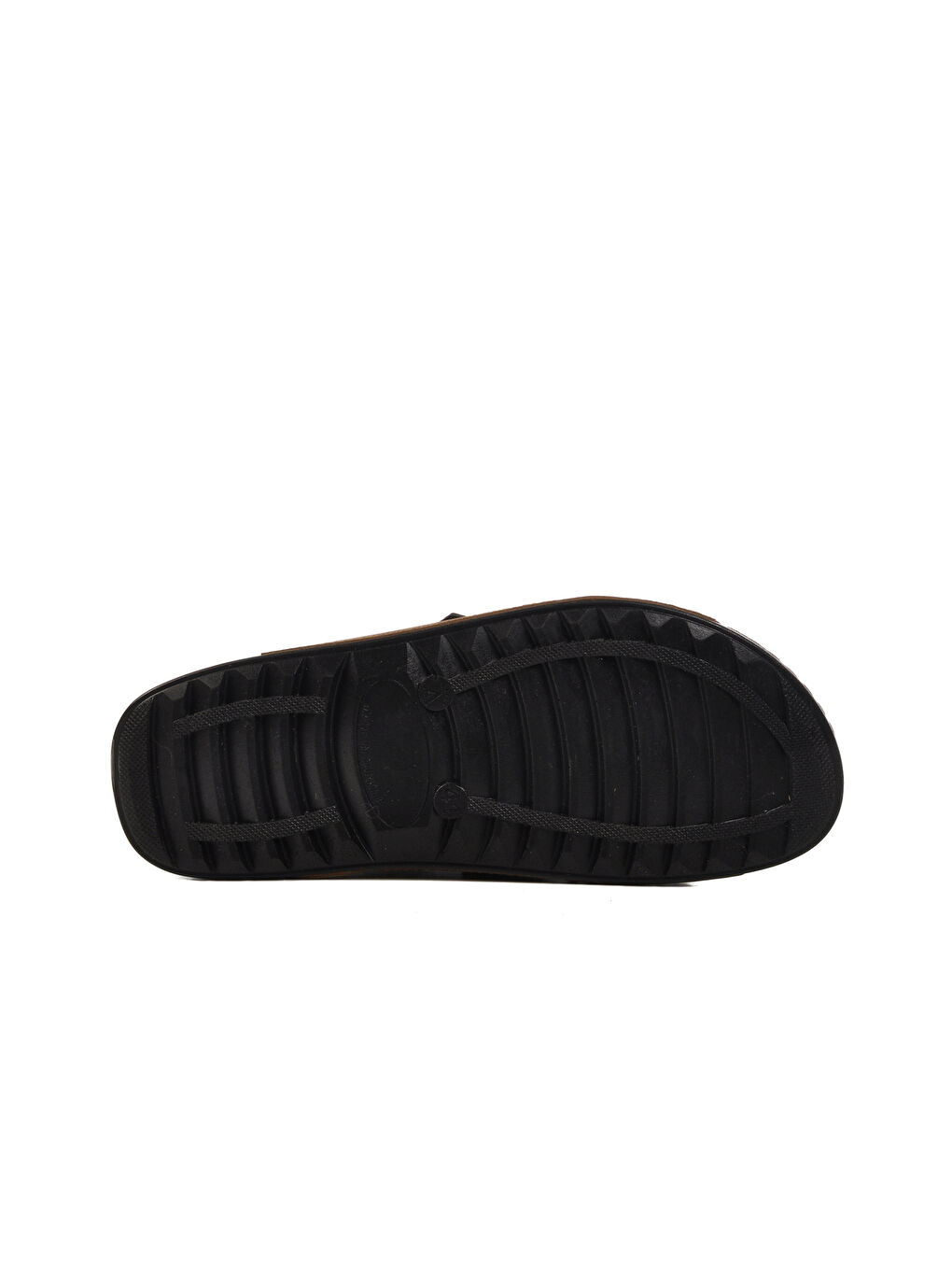 Bej Vizon Çift Bantlı Hafif Erkek Terlik 80-012 M-4