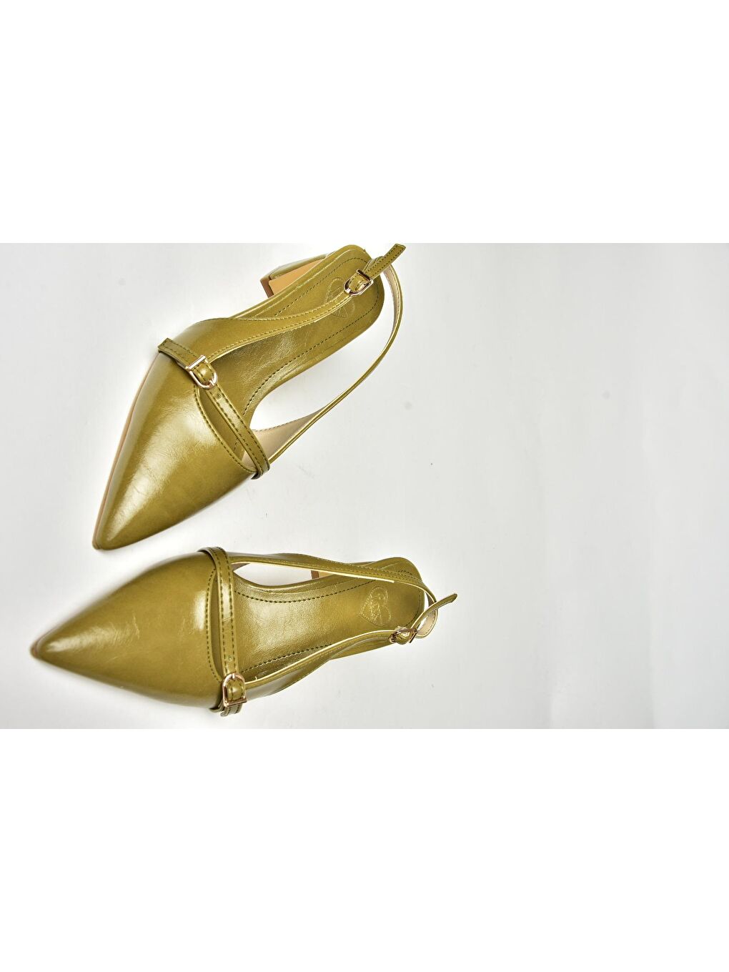 Yeşil Kadın Topuklu Ayakkabı U6540787-7