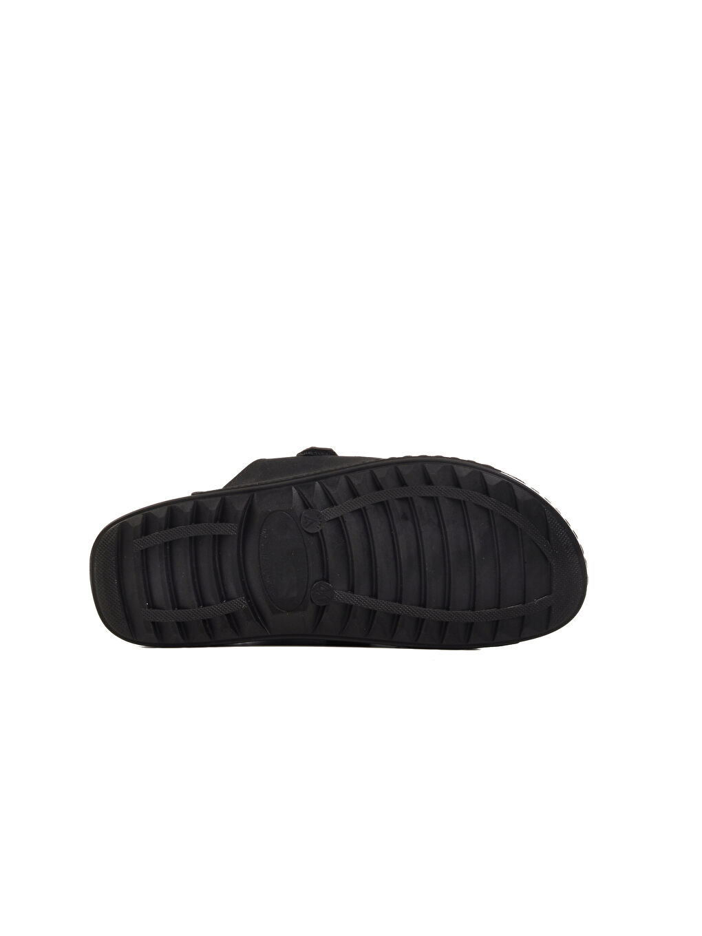 Siyah Çift Bantlı Hafif Erkek Terlik 80-012 M-4