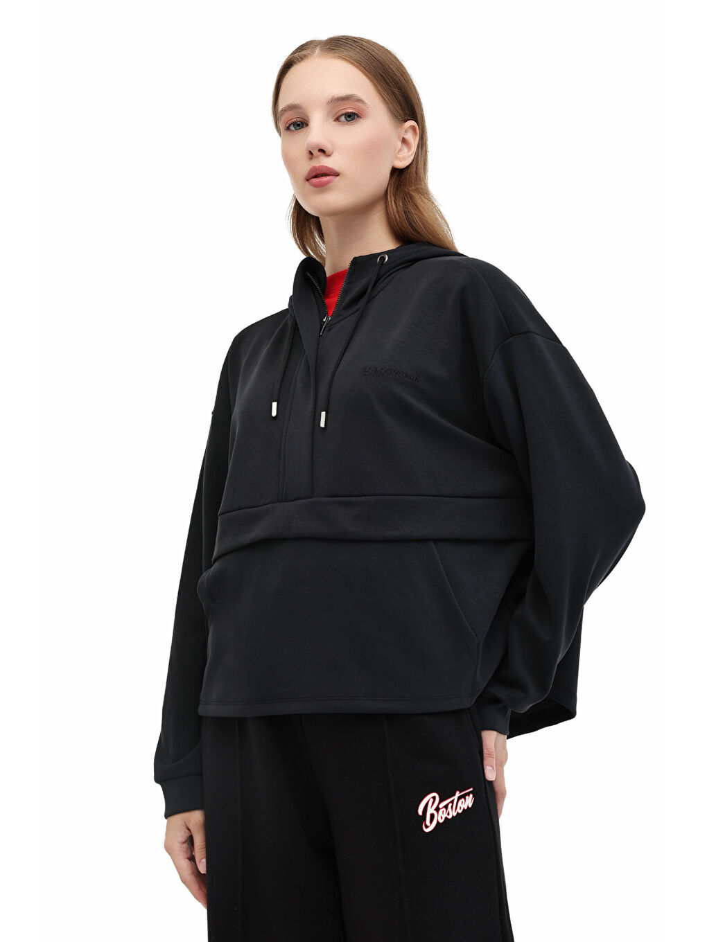 WB 17ROSA 5PR Siyah Kadın Sweatshirt