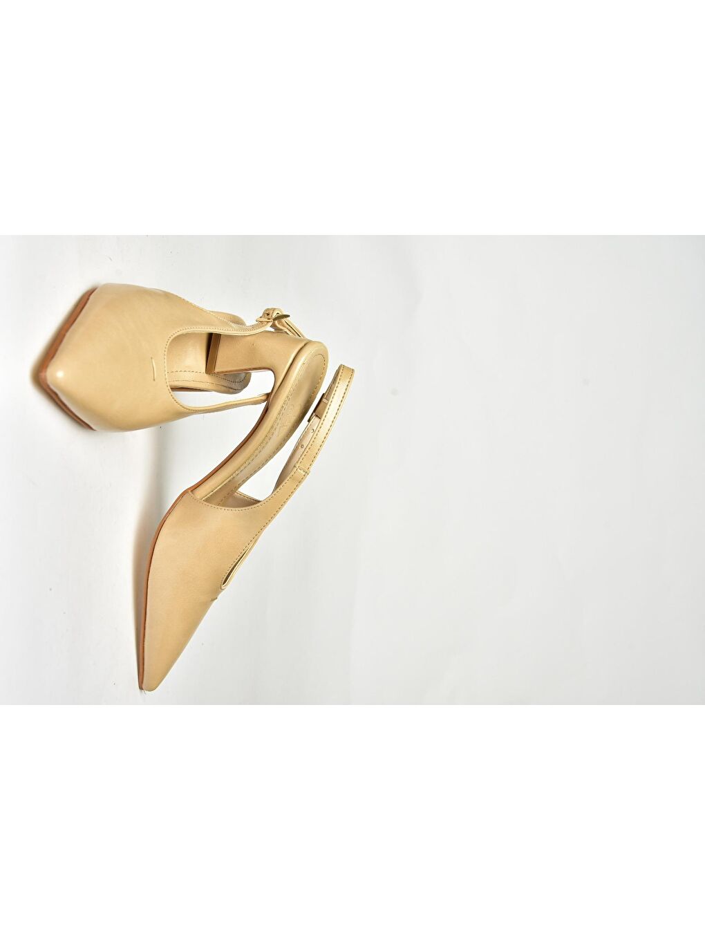 Bej Ten Kadın Topuklu Ayakkabı U6540800-6