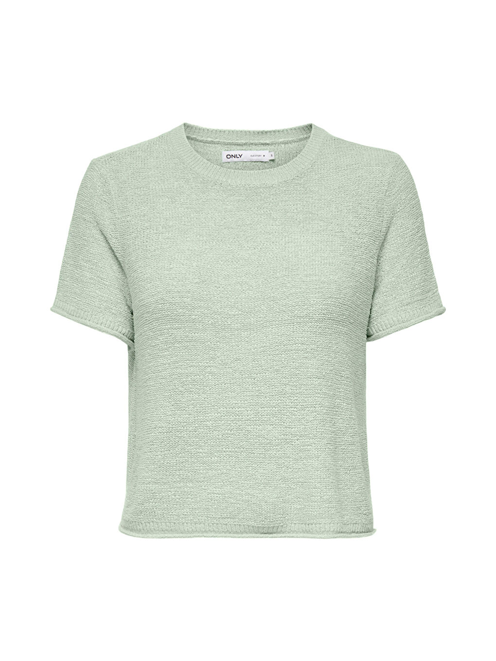 Yeşil Onlsunny Regular Fit Bisiklet Yaka Örme Kadın Kazak 15254282-4