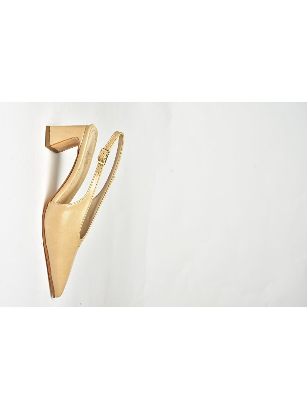 Bej Ten Kadın Topuklu Ayakkabı U6540800-7