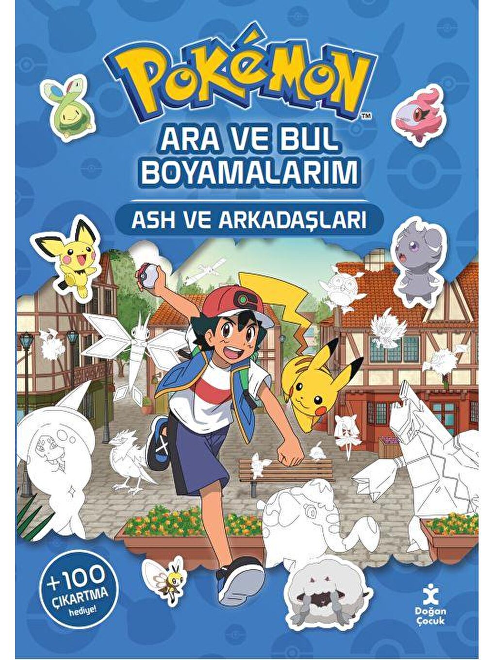 Doğan Çocuk Pokémon-Ara Ve Bul Boyamalarım – Ash Ve Arkadaşları -