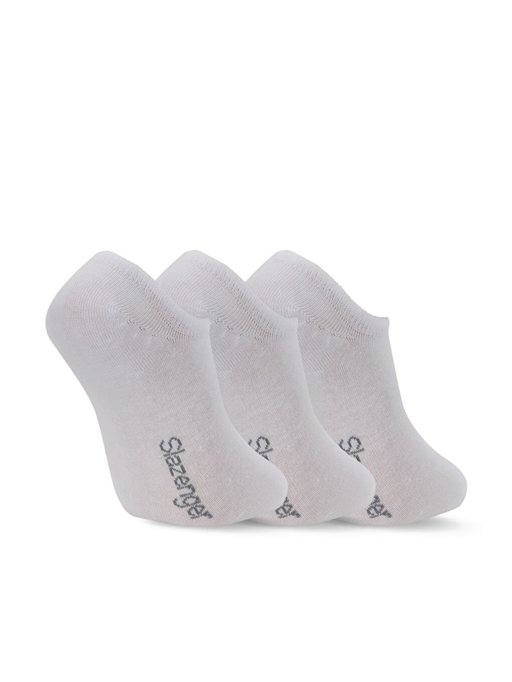JACKED 3 lü Erkek Beyaz Çorap-1