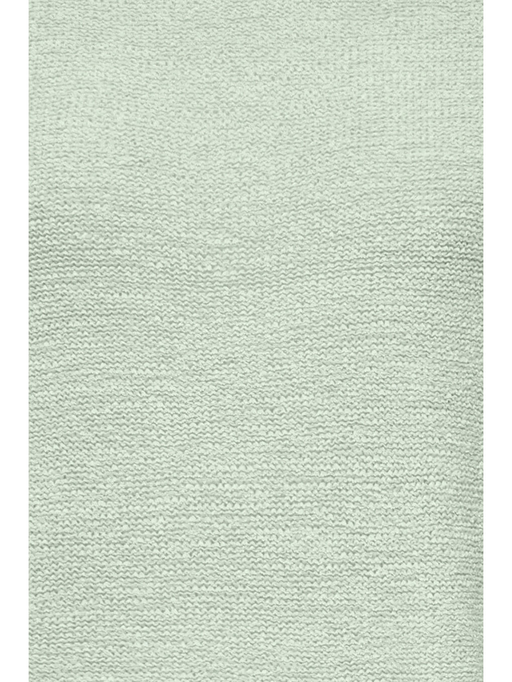 Yeşil Onlsunny Regular Fit Bisiklet Yaka Örme Kadın Kazak 15254282-6