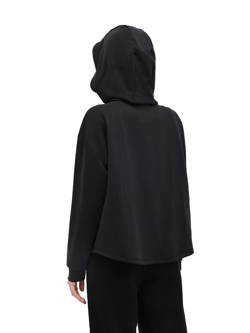 WB 17ROSA 5PR Siyah Kadın Sweatshirt-1