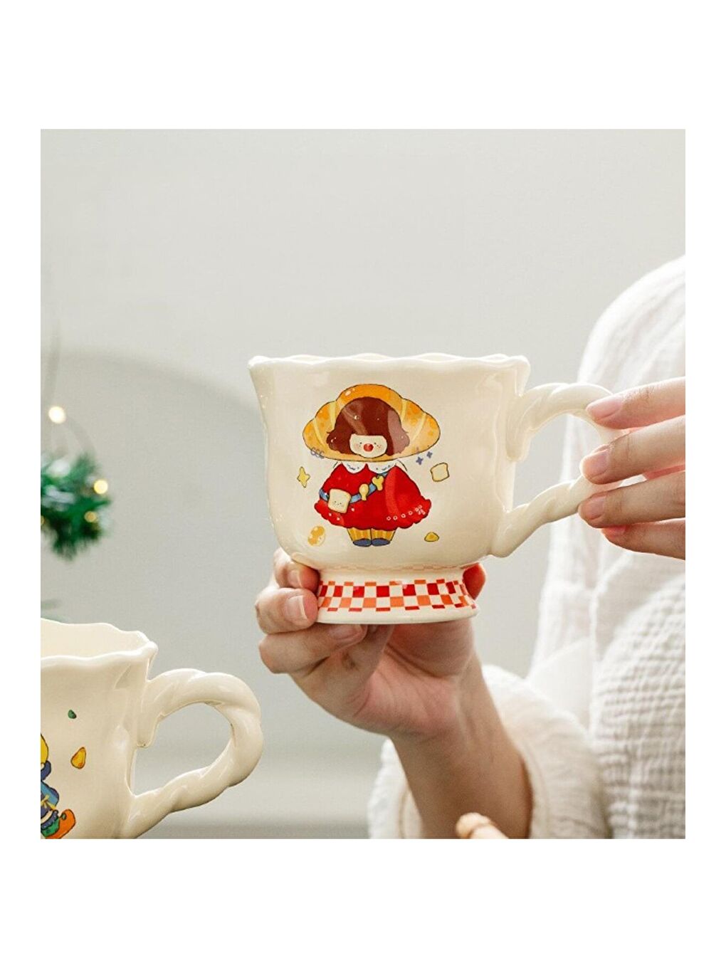 Karışık Masal Zamanı Temalı Seramik Kupa-3