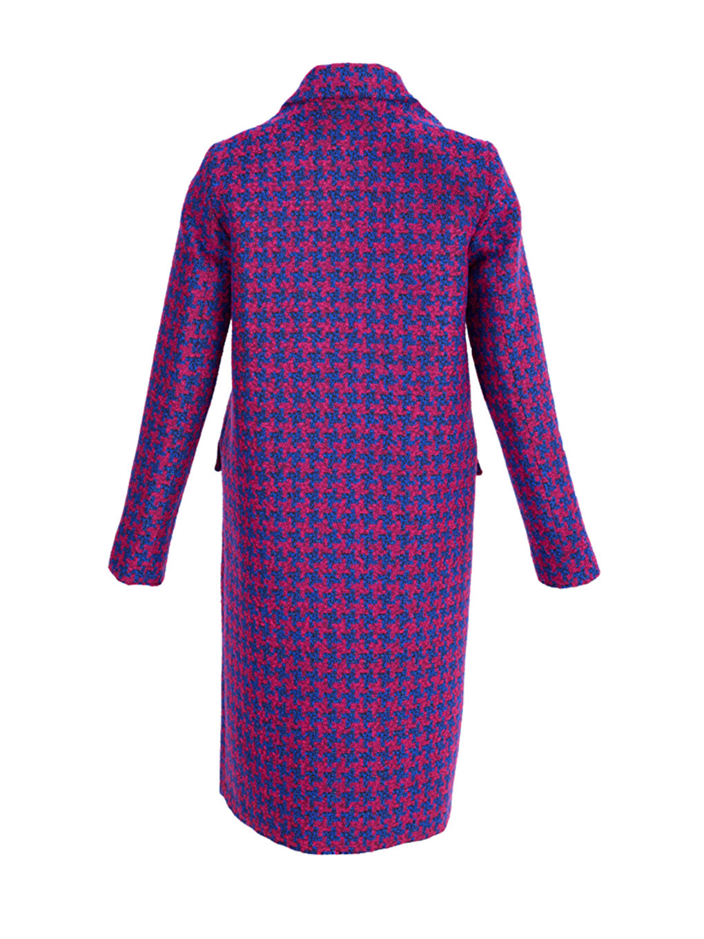 Fuşya Kazayağı Desenli Kap-2