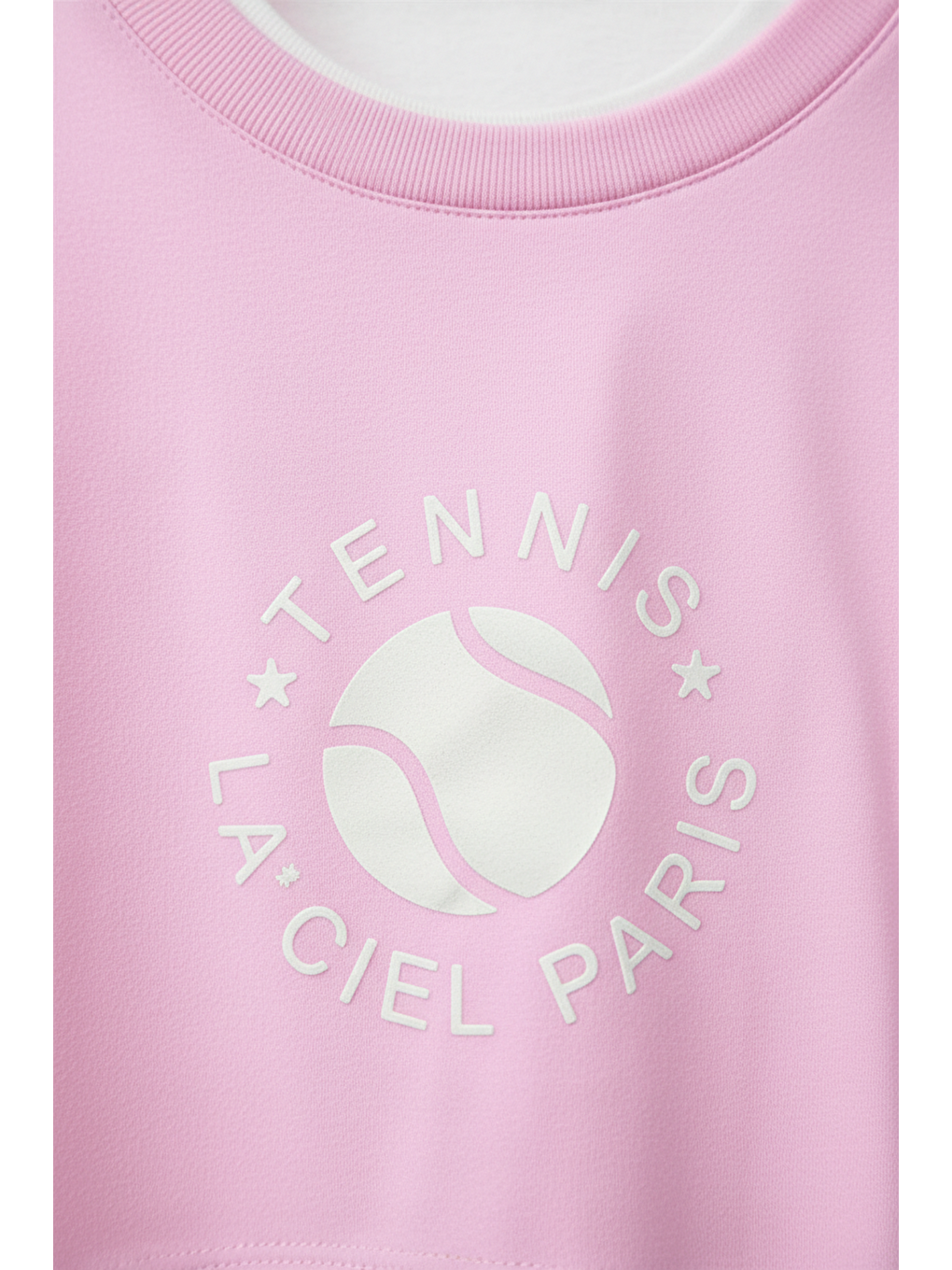 Kız Çocuk Pamuklu Pembe Baskılı T-shirt Ve Şort Takım - Kontrast Şerit Detaylı-1