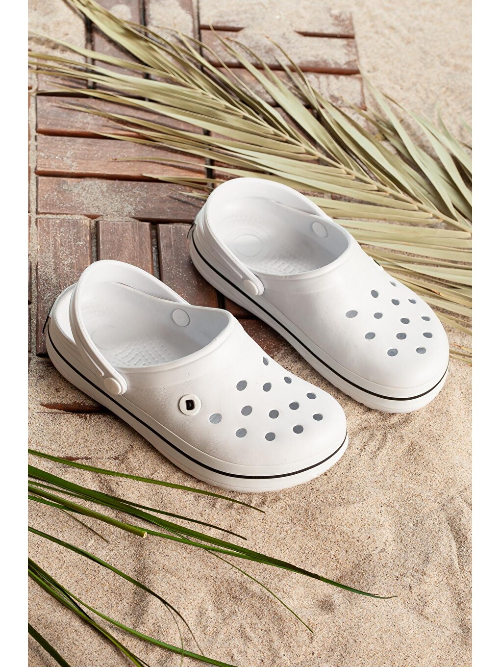 Beyaz D0079 Günlük Unisex Terlik