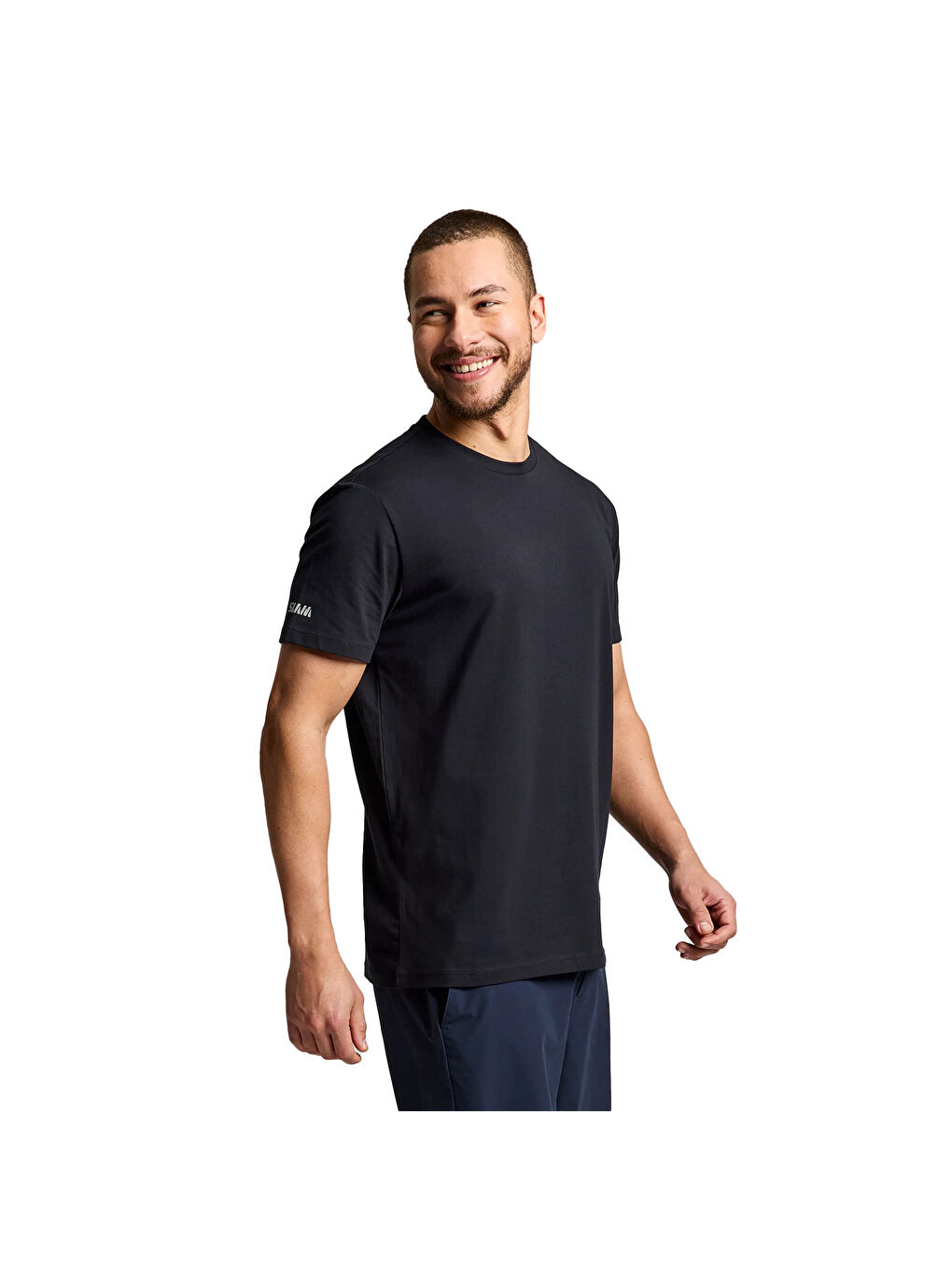 Deck Erkek Siyah Tişört-1