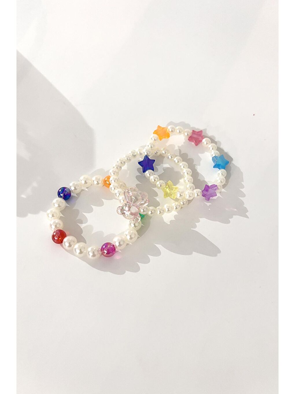 Karışık Charmlı 4 adet Çocuk Bileklik Seti-1