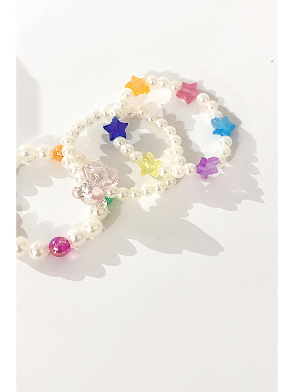 Karışık Charmlı 4 adet Çocuk Bileklik Seti-2