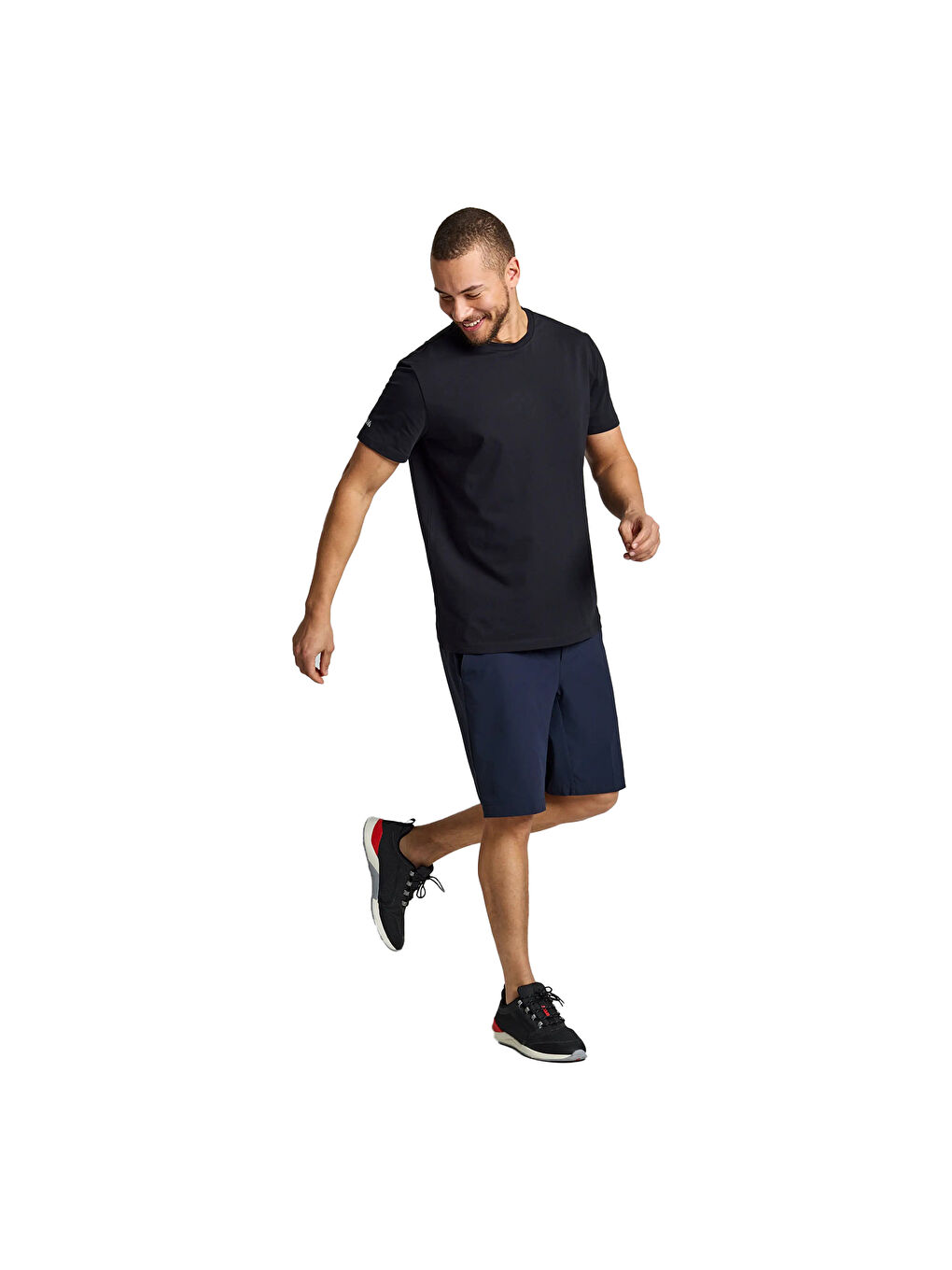 Deck Erkek Siyah Tişört-2