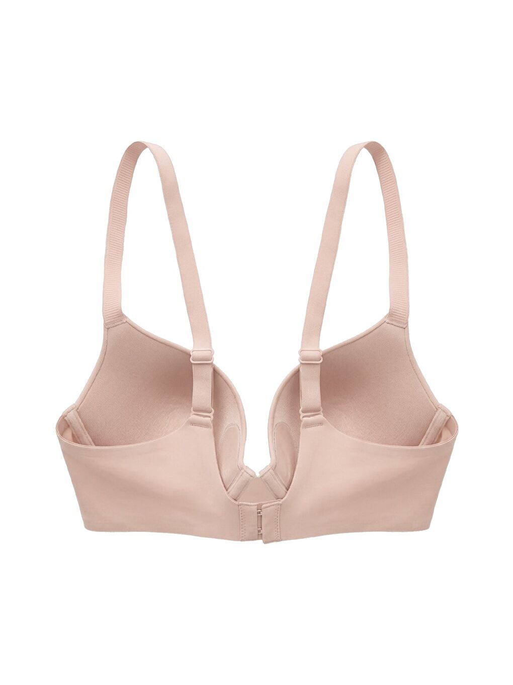 Bej Seamless Bra - Wired | Ten Lazer Kesim Dikişsiz Balenli Kadın Sütyen-1