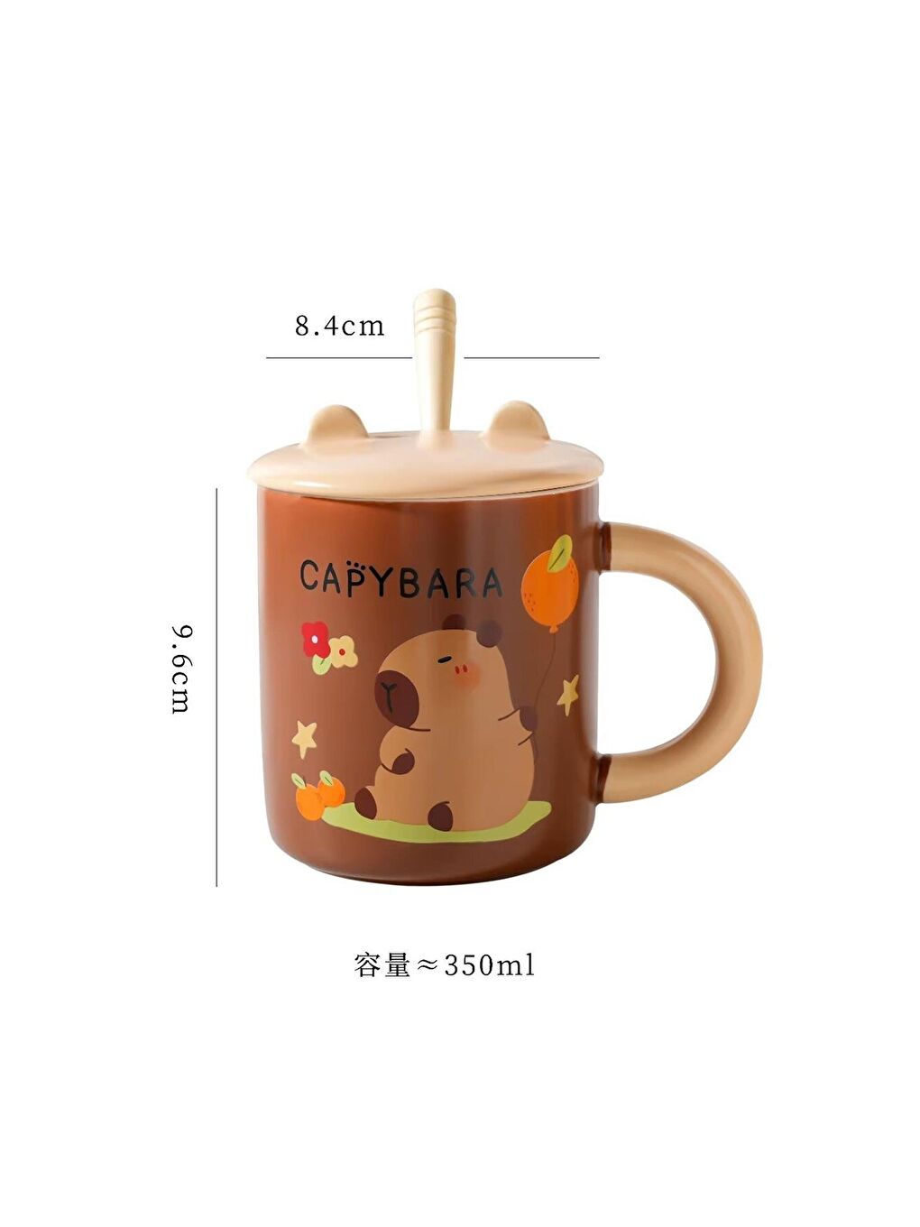 Karışık Tatlı Temalı Seramik Kupa-1