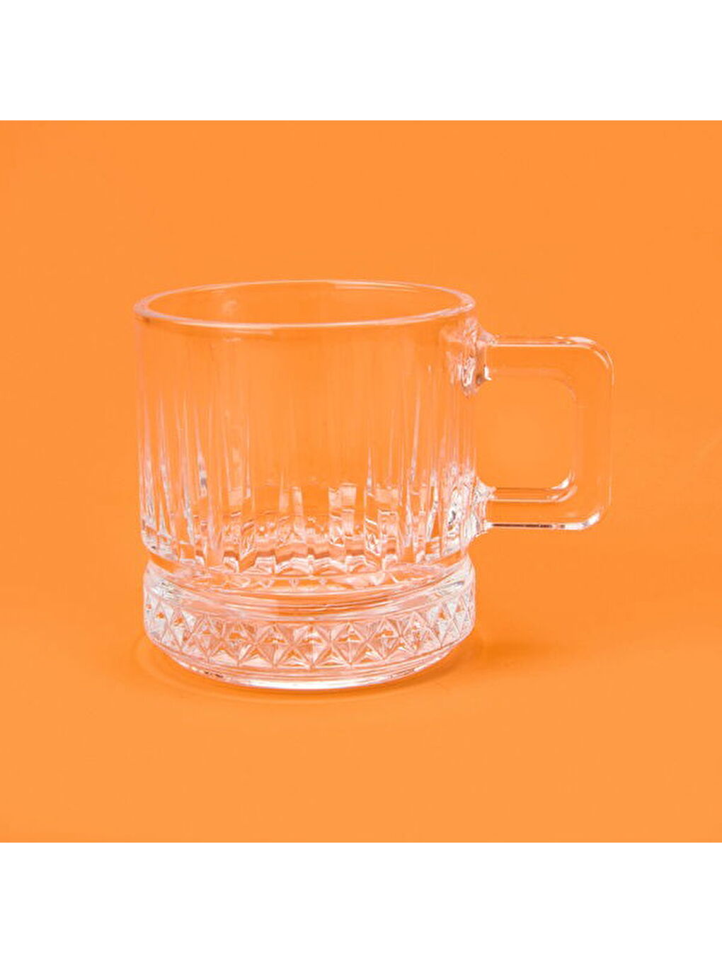 Renksiz Elysia 2'li Cam Kupa - Şeffaf - 195 ml-2