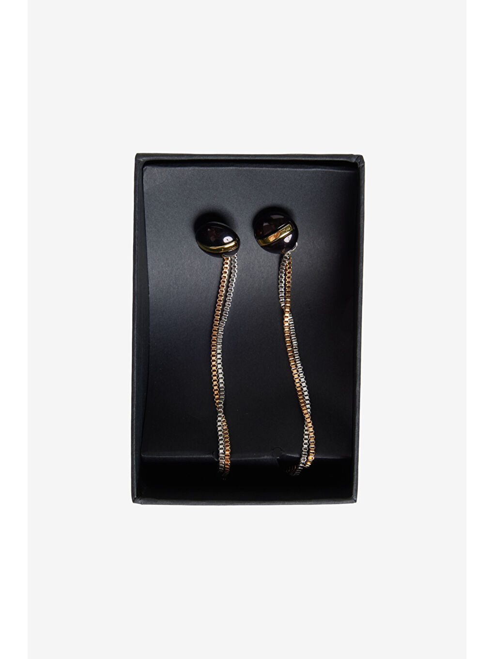 Erkek Gri-Sarı Metal Gümüş Renk Broş