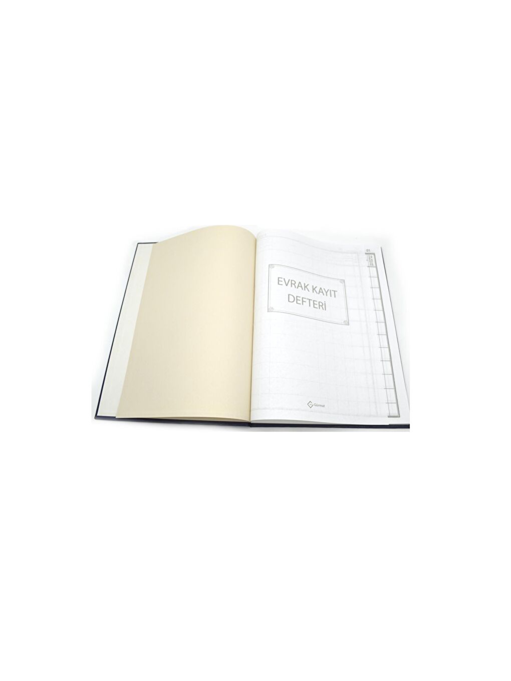 Evrak Kayıt Defteri Ciltli 72 Yaprak KOD:060-72-1